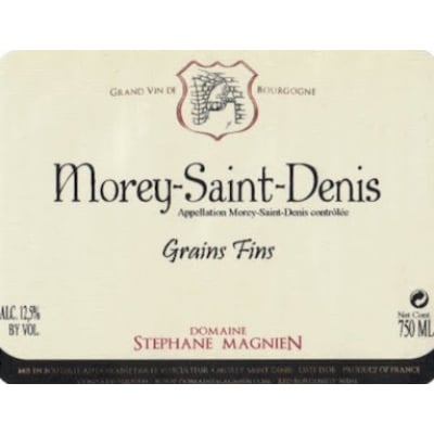 Stephane Magnien Morey-Saint-Denis Grains Fins 2019 (6x75cl)