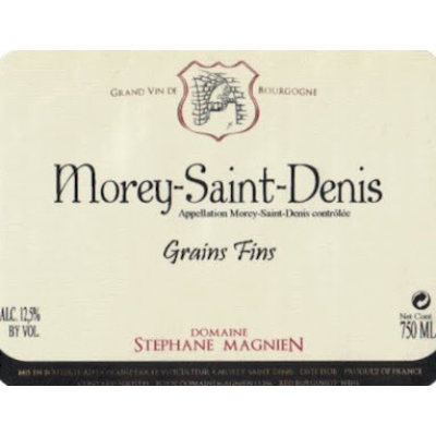 Stephane Magnien Morey-Saint-Denis Grains Fins 2022 (6x75cl)