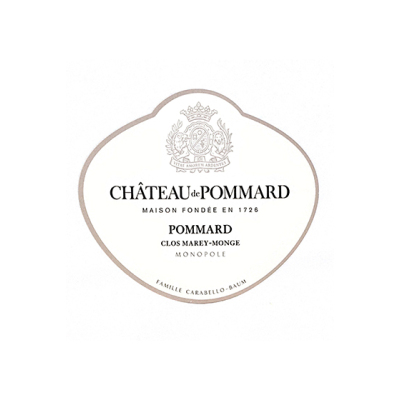 Chateau Pommard Clos Marey-Monge Monopole 2012 (1x300cl)