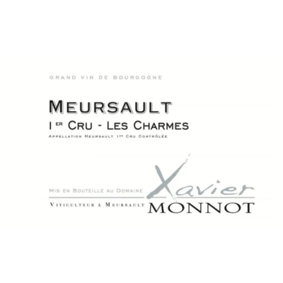 Xavier Monnot Meursault 1er Cru Les Charmes 2022 (1x75cl)