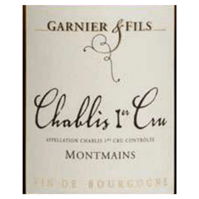 Garnier Chablis 1er Cru Montmains 2022 (6x75cl)