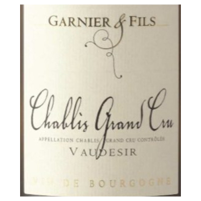 Garnier Chablis Grand Cru Vaudesir 2022 (6x75cl)