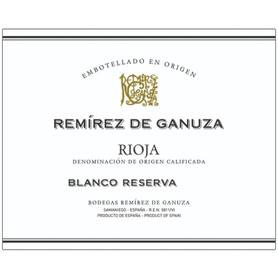 Remirez Ganuza Rioja Blanco Reserva 2010 (6x75cl)