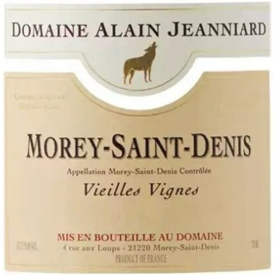 Alain Jeanniard Morey-Saint-Denis Vv 2022 (1x150cl)
