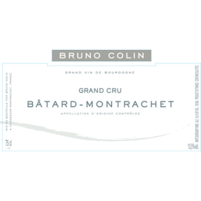 Bruno Colin Batard-Montrachet Grand Cru 2018 (1x75cl)