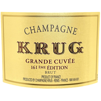 Krug Grande Cuvee Edition 161 NV (1x300cl)