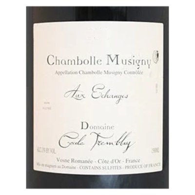 Cecile Tremblay Chambolle-Musigny Les Echanges 2019 (1x150cl)