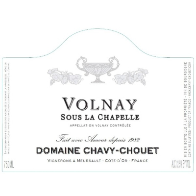 Chavy Chouet Volnay Sous la Chapelle 2022 (6x75cl)