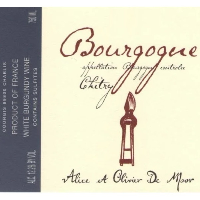 Alice & Olivier de Moor Bourgogne Chitry  2022 (1x75cl)