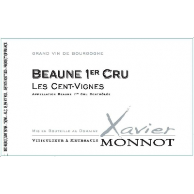 Xavier Monnot Beaune 1er Cru Cent Vignes 2020 (6x75cl)