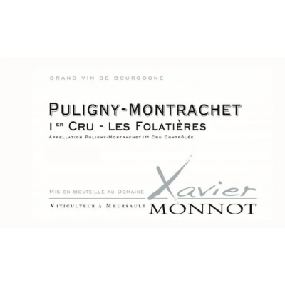 Xavier Monnot Puligny-Montrachet 1er Cru Les Folatieres 2022 (6x75cl)