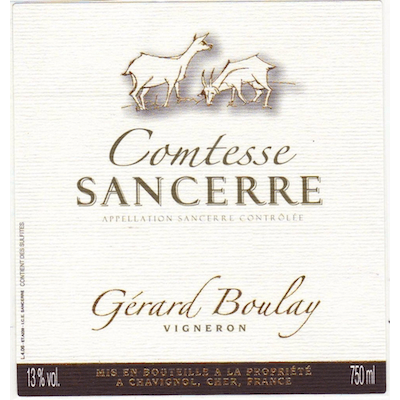 Gerard Boulay Sancerre Comtesse 2018 (12x75cl)