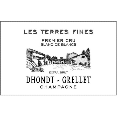 Dhondt-Grellet Les Terres Fines Blanc de Blancs 1er Cru NV (6x75cl)