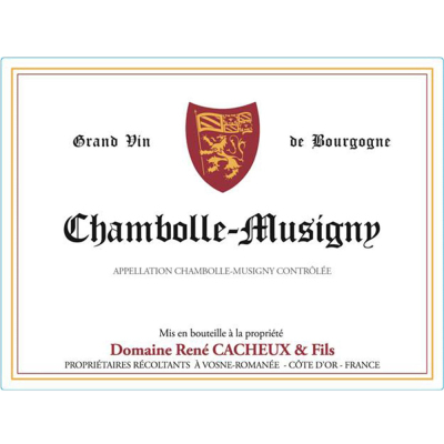 Rene Cacheux Chambolle-Musigny 2018 (6x75cl)