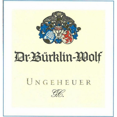 Burklin Wolf Forster Ungeheuer Riesling Trocken GC 2016 (6x75cl)