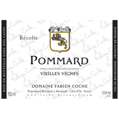 Fabien Coche Pommard Vv 2022 (12x75cl)
