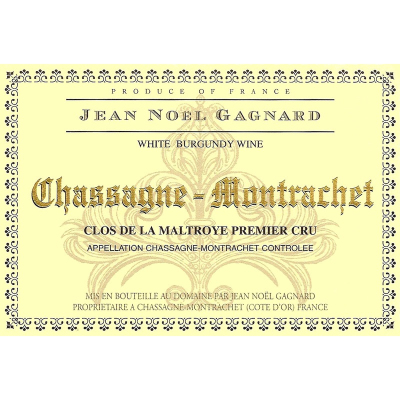 Jean Noel Gagnard Chassagne-Montrachet 1er Cru Clos Maltroye 2022 (6x75cl)