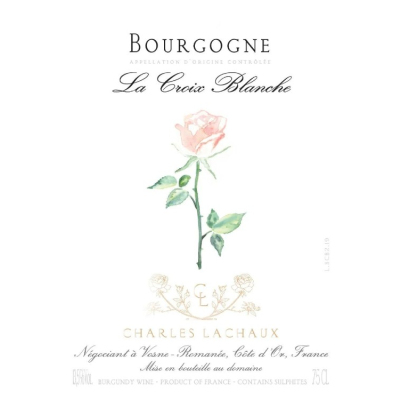 Charles Lachaux Bourgogne La Croix Blanche Rouge 2022 (6x75cl)