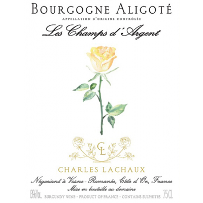 Charles Lachaux Bourgogne Aligote Les Champs D'Argent 2018 (6x75cl)