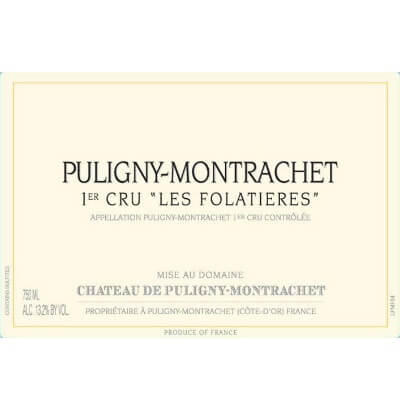 De Montille Puligny-Montrachet 1er Cru Les Folatieres 2022 (6x75cl)