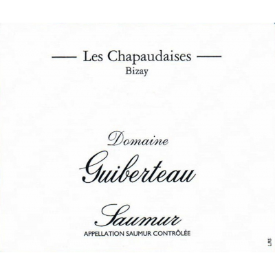 Guiberteau Saumur les Chapaudaises 2020 (6x75cl)
