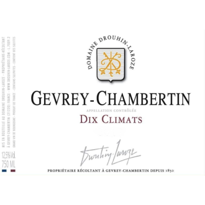 Drouhin Laroze Gevrey-Chambertin Dix Climats 2020 (6x75cl)