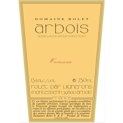 Rolet Arbois Trousseau 1982 (3x150cl)