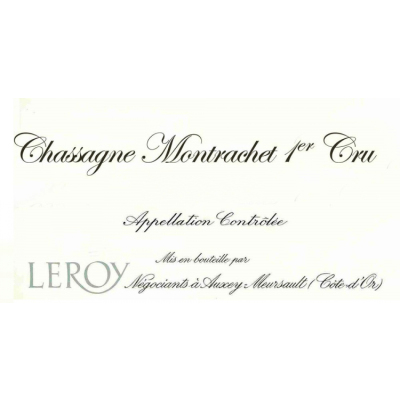 Maison Leroy Chassagne-Montrachet 1er Cru 1982 (2x75cl)
