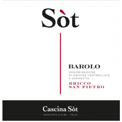 Cascina Sot Barolo Bricco San Pietro 2017 (6x75cl)