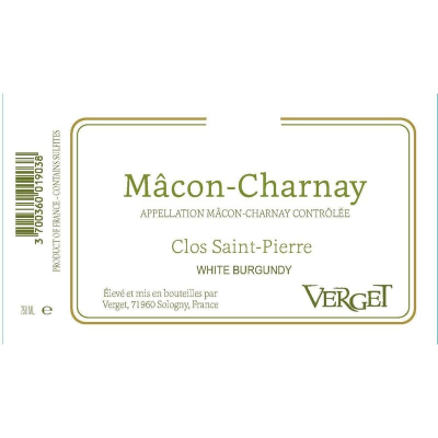 Verget Macon Charnay-les-Macon Le Clos Saint-Pierre 2021 (12x75cl)
