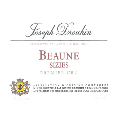Joseph Drouhin Beaune 1er Cru Les Sizies 2022 (6x75cl)