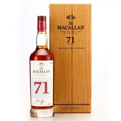 Macallan Speyside Highland Single Malt The Red Collection 71YO Bottled 2020 NV (1x70cl)