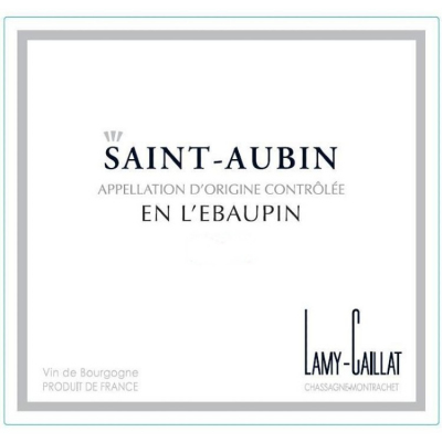 Lamy-Caillat Saint-Aubin En l'Ebaupin 2018 (2x75cl)