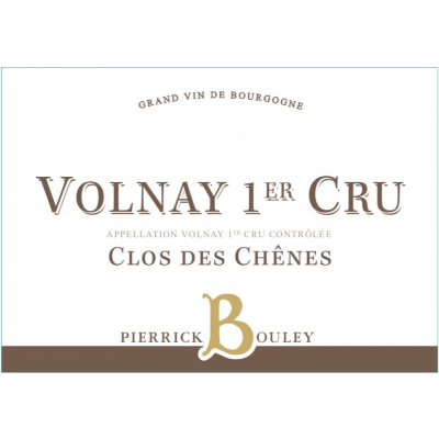 Pierrick Bouley Volnay 1er Cru Clos des Chenes 2019 (6x75cl)