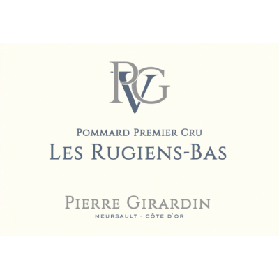 Pierre Girardin Pommard 1er Cru Les Rugiens Bas 2019 (6x75cl)