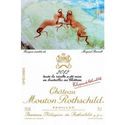 Mouton Rothschild 2012 (1x75cl)