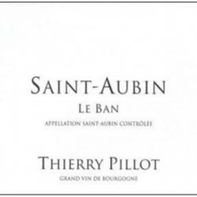 Thierry Pillot Saint-Aubin Le Ban 2020 (6x75cl)