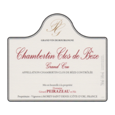 Gerard Peirazeau et Fils Chambertin-Clos de Beze Grand Cru 2022 (6x75cl)