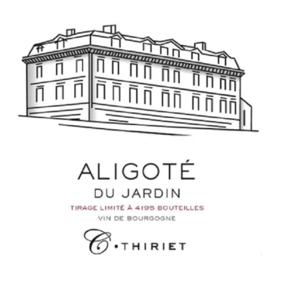 C. Thiriet Aligote du Jardin VdF 2022 (12x75cl)