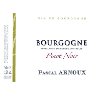 Arnoux Pere et Fils Bourgogne Pinot Noir 2022 (12x75cl)