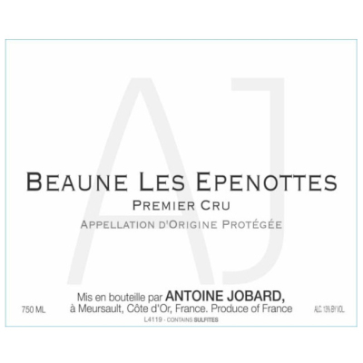 Antoine Jobard Beaune 1er Cru Les Epenottes 2022 (12x75cl)