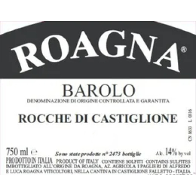 Roagna Barolo Rocche di Castiglione 2017 (1x300cl)