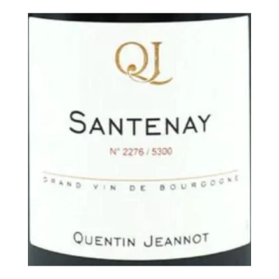 Quentin Jeannot Santenay Rouge 2022 (6x75cl)