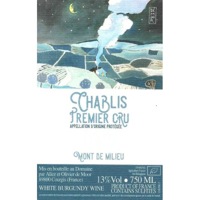 Alice & Olivier de Moor Chablis 1er Cru Mont de Milieu 2022 (6x75cl)