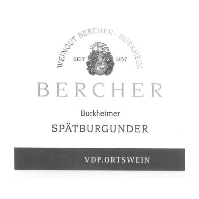 Bercher Burkheimer Spatburgunder 2018 (6x75cl)
