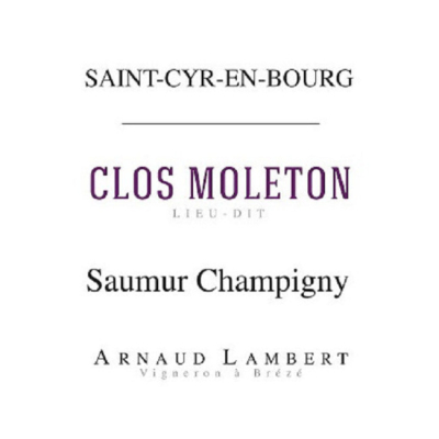 Arnaud Lambert Saumur-Champigny Clos Moleton 2019 (6x75cl)
