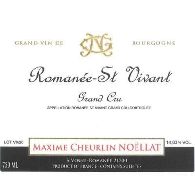 Maxime Cheurlin Noellat Romanee-Saint-Vivant Grand Cru 2019 (6x75cl)