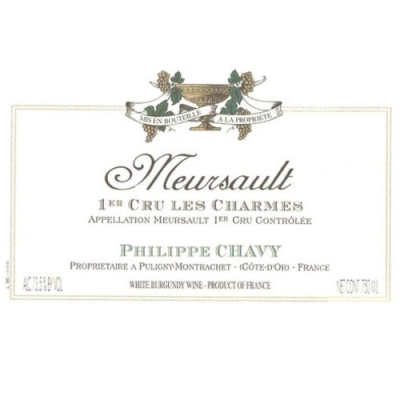Philippe Chavy Meursault 1er Cru Les Charmes Blanc 2019 (6x75cl)