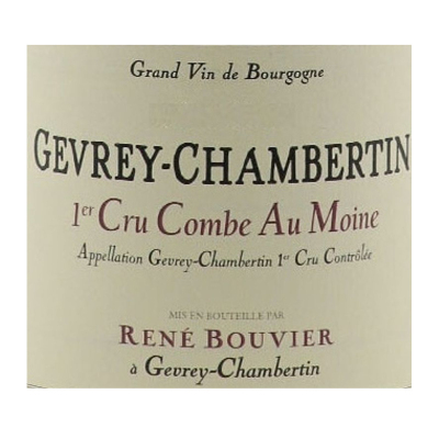 Rene Bouvier Gevrey-Chambertin 1er Cru Combe au Moine 2018 (6x75cl)