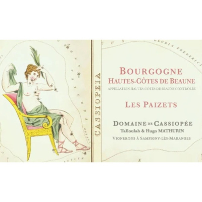 Domaine De Cassiopee Bourgogne Hautes Cotes de Beaune Les Paizets 2022 (6x75cl)